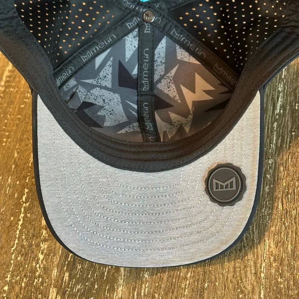 Melin Major League Pickleball Hard Eights A-Game Hydro SnapBack Hat Waterproof